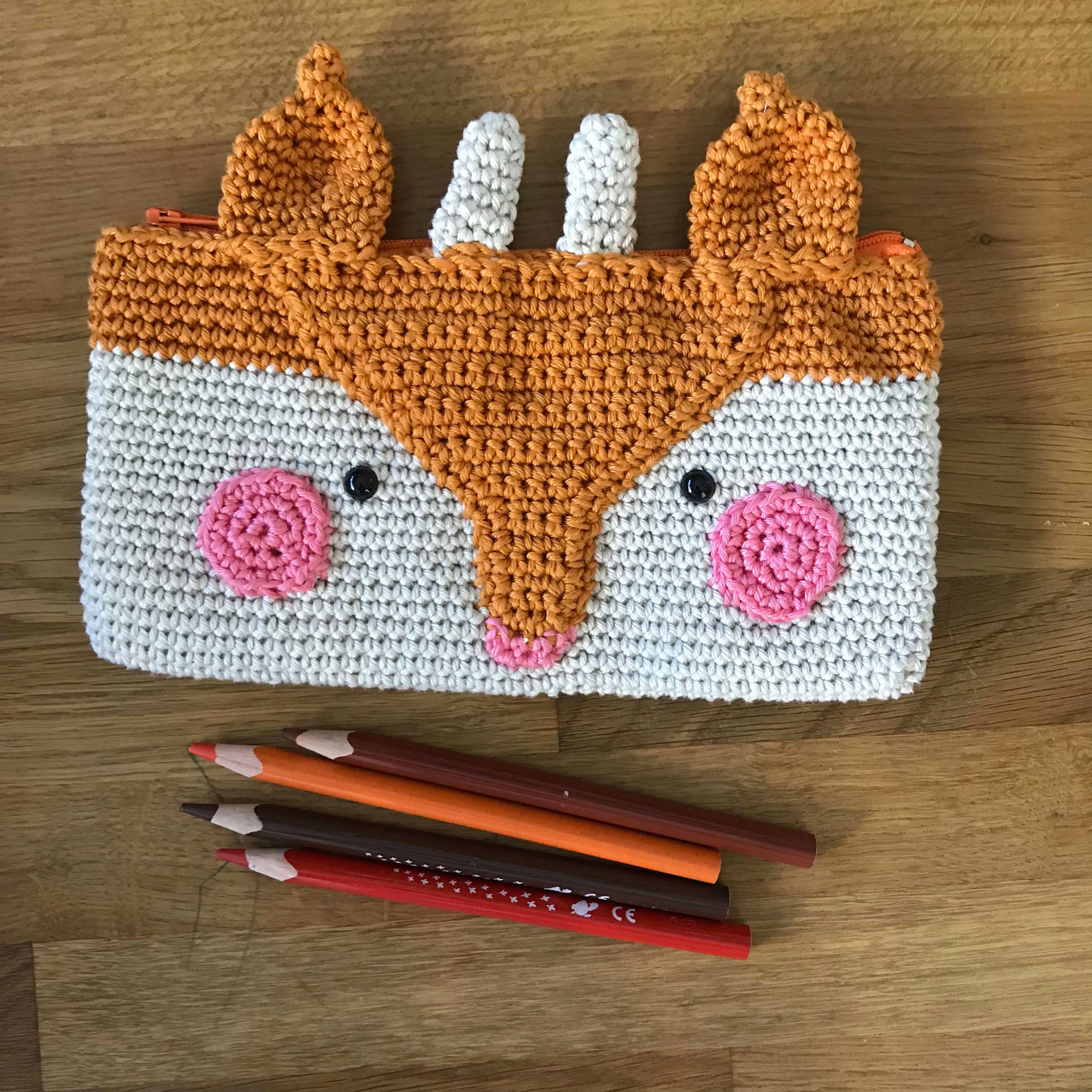 DIY Kit de Crochet Trousse à crayons pastèque